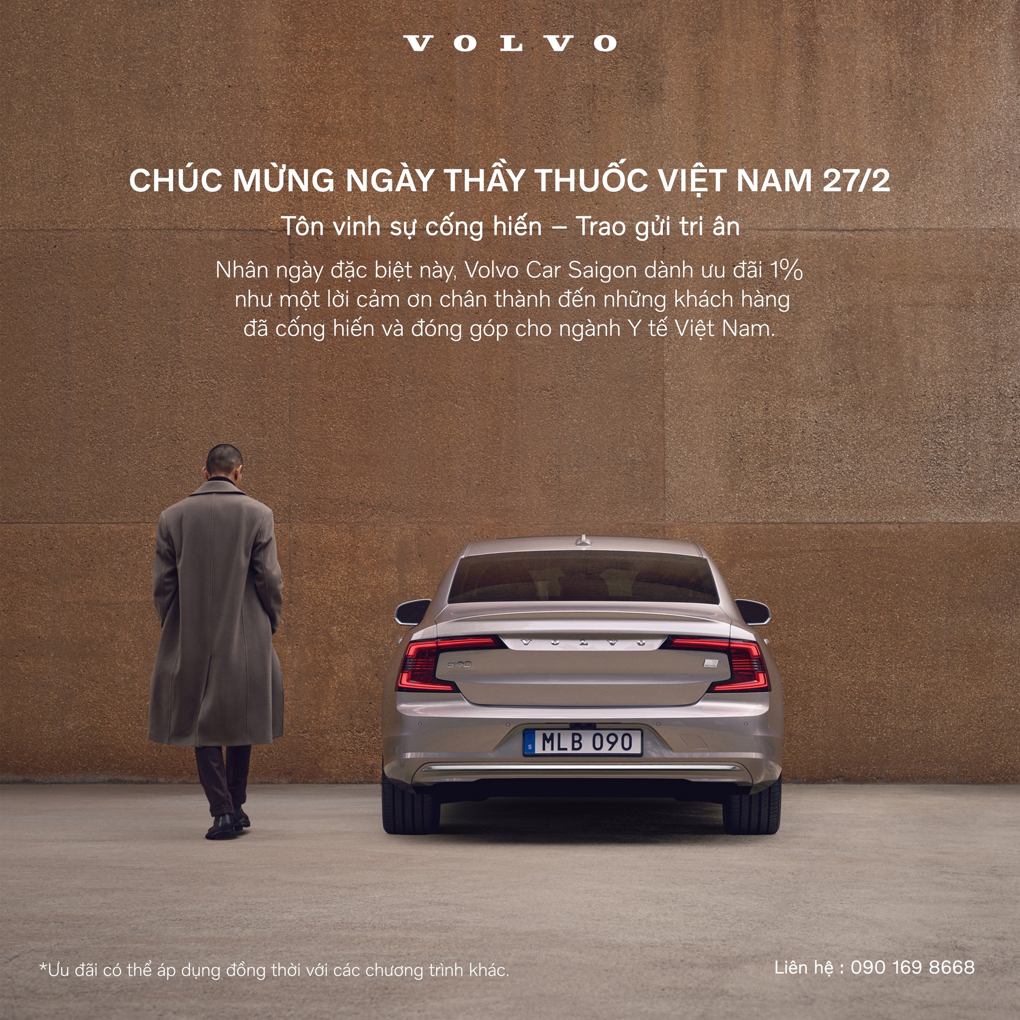 Ngày Thầy Thuốc Việt Nam 27/2: Volvo Car Saigon Tri Ân Ngành Y & Ưu Đãi Đặc Quyền 
